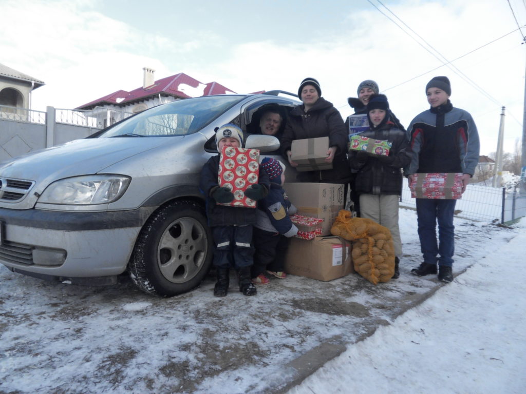 Weihnachtspakete Ukraine