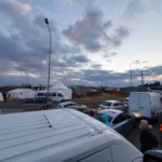 Flüchtlinge auf der Grenze