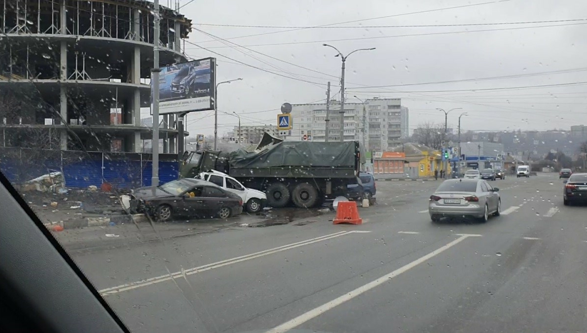 Militärlaster Ukraine